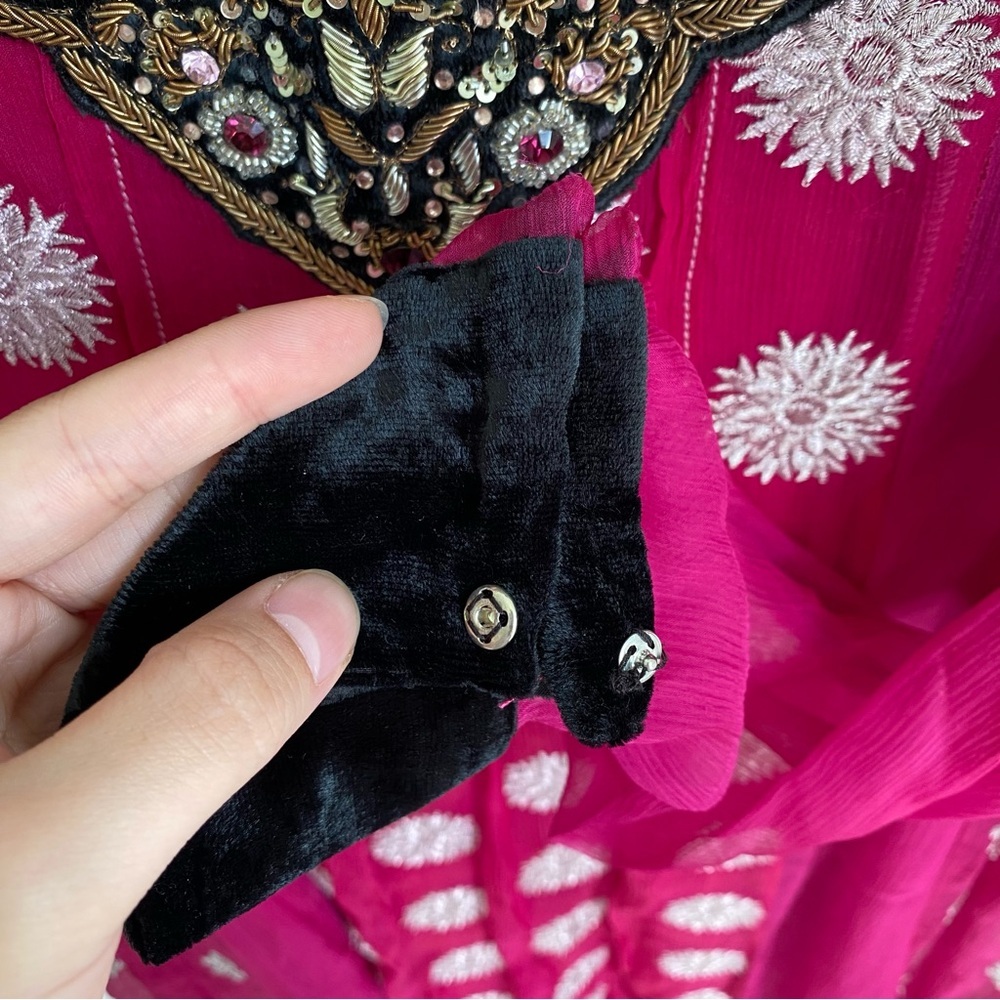 Traditional Shalwar silk dress XL - Picture 4 of 9